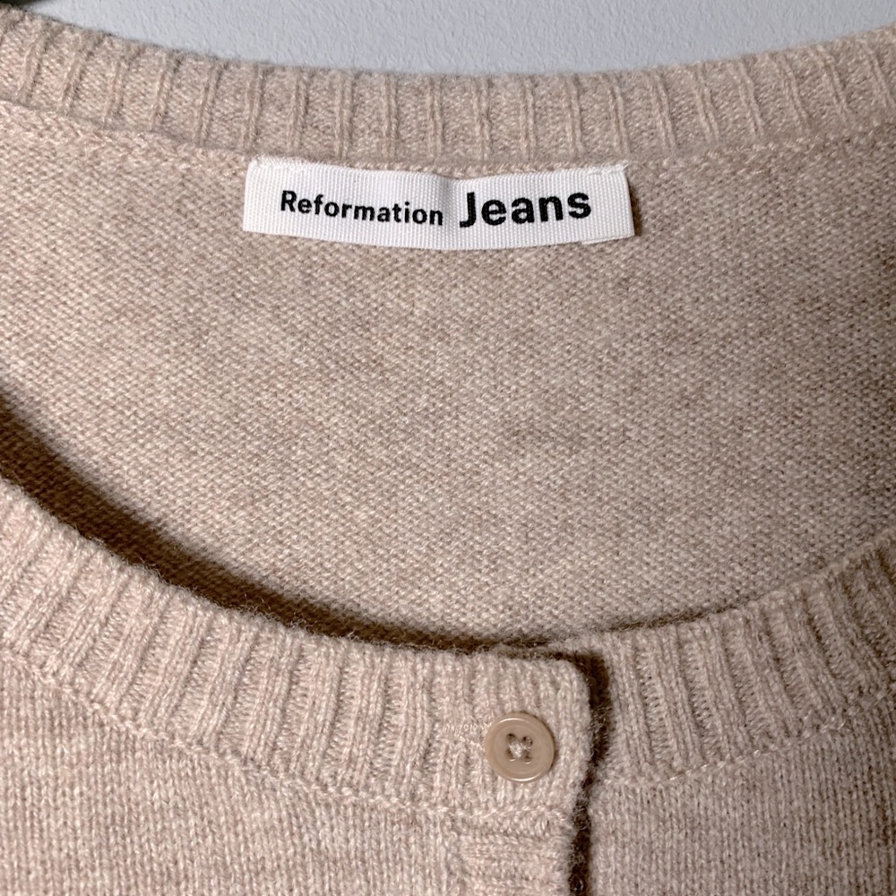 NWT Reformation Cashmere Sweater XS, S, L - Picture 6 of 9